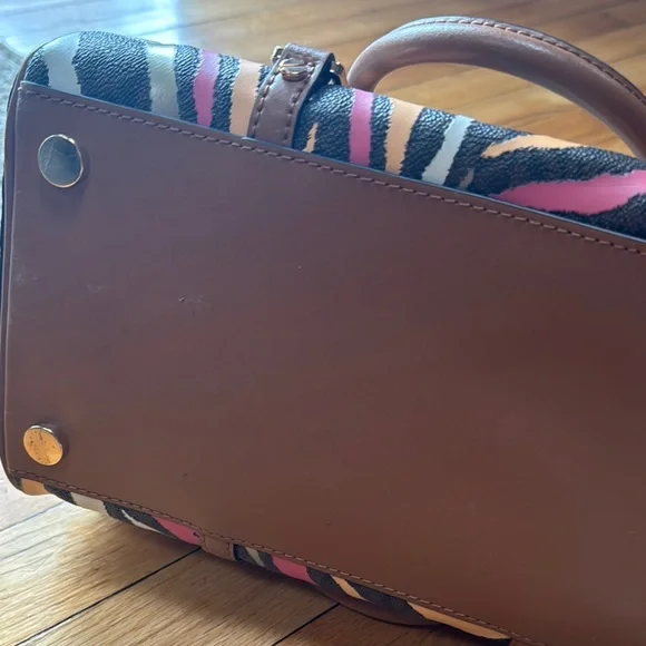 Michael Kors Pink and Orange with Gold Accents - Picture 7 of 8